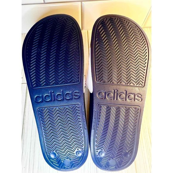 ADIDAS Adilette Retro Script Womens Shower Cloudfoam Slide Comfort Sport Sandals - Picture 3 of 7